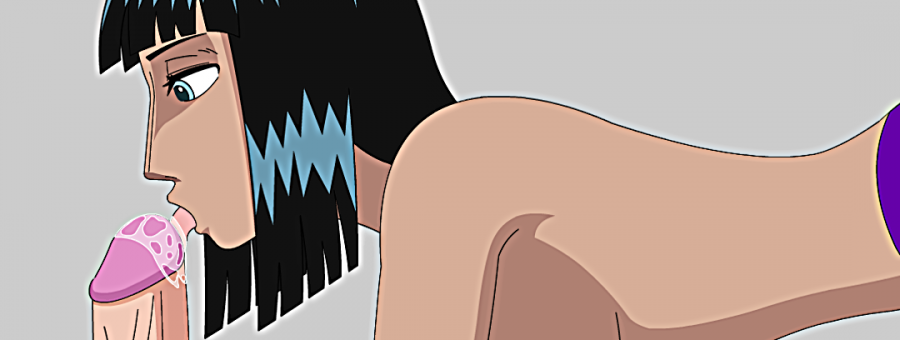 Nico Robin deepthroat goddess